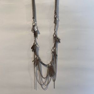 Cute silver chained necklace